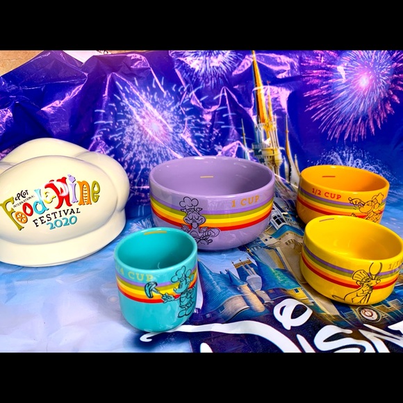 Disney Other - Disney Food & Wine Figment Meausuring Cup Set